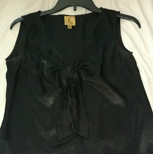 K Kasper sleeveless blouse